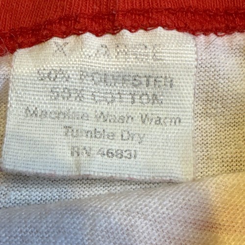 Vntg 1978 Rolling Stones Concert Shirt Red Raglan Raindrop Productions Inc. XL - Picture 7 of 14