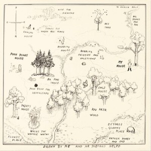 pics Printable Winnie The Pooh Map winnie the pooh 100 acre map