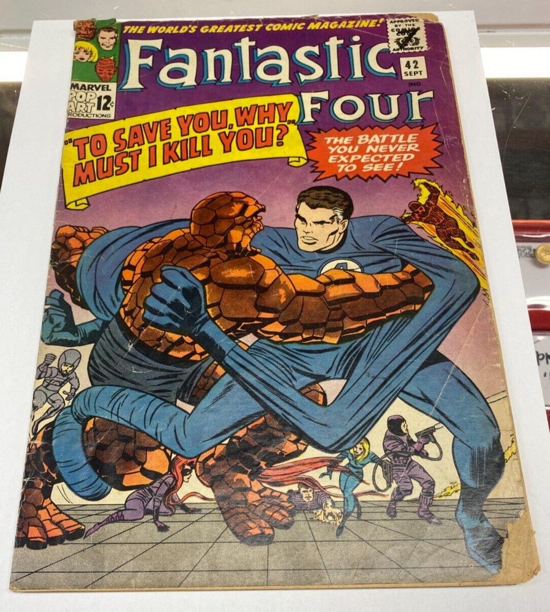 Fantastic Four # 42 sept to save you why must I kill You GD | eBay