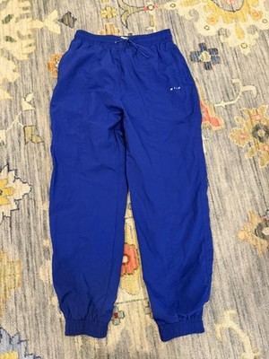 Wilo Anthropologie Parachute Cargo Pant blue SMALL High Rise Jogger
