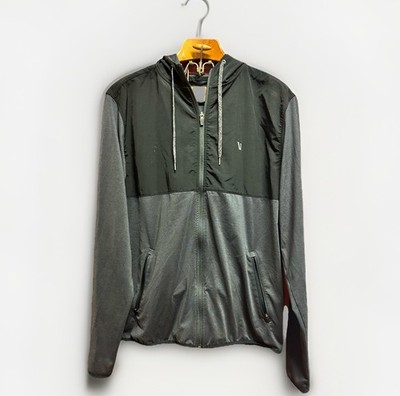 Vuori Mens Sunday Element Jacket Zip Front Water Repellent Size XL