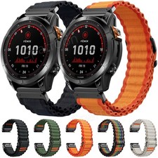 20mm Quick Fit Nylon Band Strap For Garmin Fenix 8 43mm 7S 6S Pro 5S Plus Mk2S