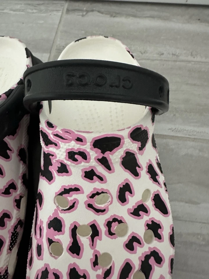 Клоги на платформе для совместной работы Crocs Ron English Party Animal Cruella Bae США W8 - Изображение 4 из 4