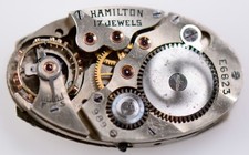 HAMILTON WRIST WATCH MOVEMENT & DIAL