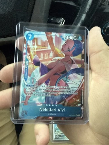 In Hand! One Piece EB04-025 Nefeltari Vivi Alt Art OP14 The Azure Sea’s Seven NM