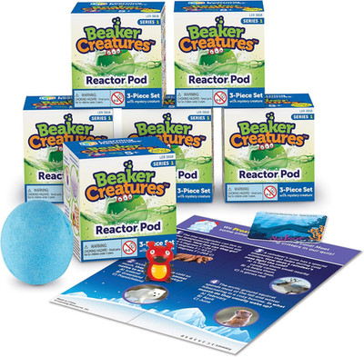 Beaker Creatures Reactor Pods,Series 1, STEM Certified Science Toy, Fun Experime
