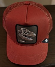 NWT Goorin Bros Trucker Hat - The Extinct Skull - Limited Edition Extinct