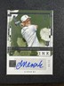 ADRIAN MERONK 2024-25 Impeccable LIV Golf Watercolor Ink ROOKIE AUTO /99 WC-AMK