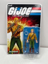 SUPER7 G.I. JOE COBRA O-RING ACTION FIGURE REACTION DUKE HAUSER MOC NEW