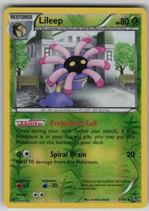 Lileep 3/101 Reverse Holo Plasma Blast