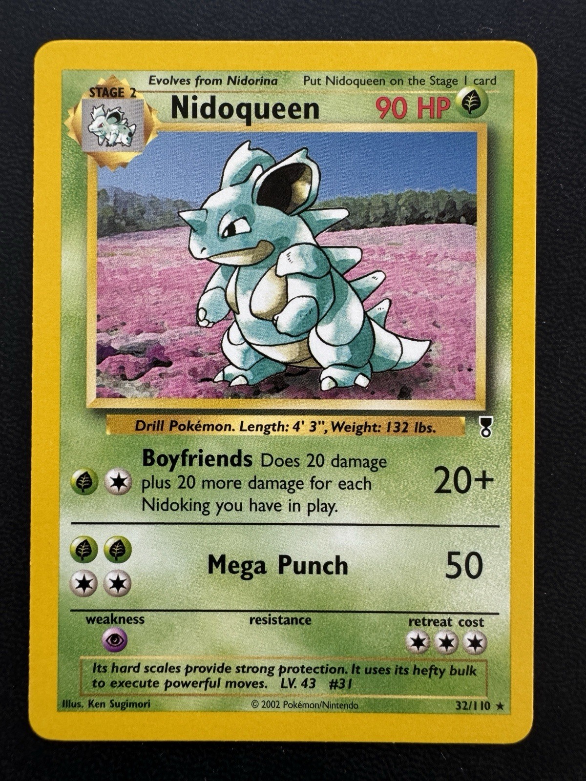 Nidoqueen 32/110 Legendary Collection Rare Pokemon Card NM