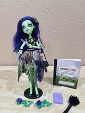 Monster High Amanita Nightshade Gloom&Bloom con diario/cartella/borsa/tutti gli accessori