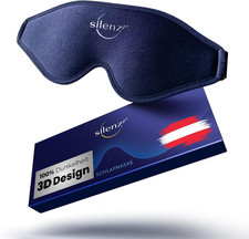 3D Schlafmaske Bequem Gepolstert F&uuml;r Absolute Dunkelheit