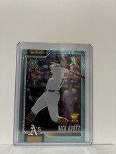 2026 Topps Series 1 - Nick Kurtz #97 Aqua holo Foil All Star Rookie Athletics