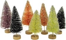 Bethany Lowe Neon Halloween Mini Trees in Box S7