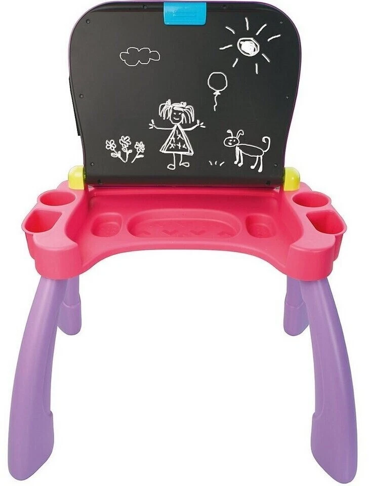 Vtech 80-154654 Magischer Schreibtisch 3 in 1 Kinderschreibtisch – rosa - Bild 2 von 4