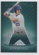2013 Bowman Sterling Prospects Blue Refractor 7/25 Bubba Starling #BSP-40 0f8