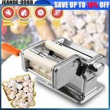 Pasta Machine Roller 6 Settings PASTA MAKER Spaghetti Lasagne Cutter Kitchen DIY