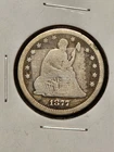 1877 SEATED LIBERTY QUARTER