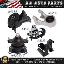 5X Engine Motor & Trans Mount for 2007 Honda Odyssey 3.5L V6 Auto Transmission