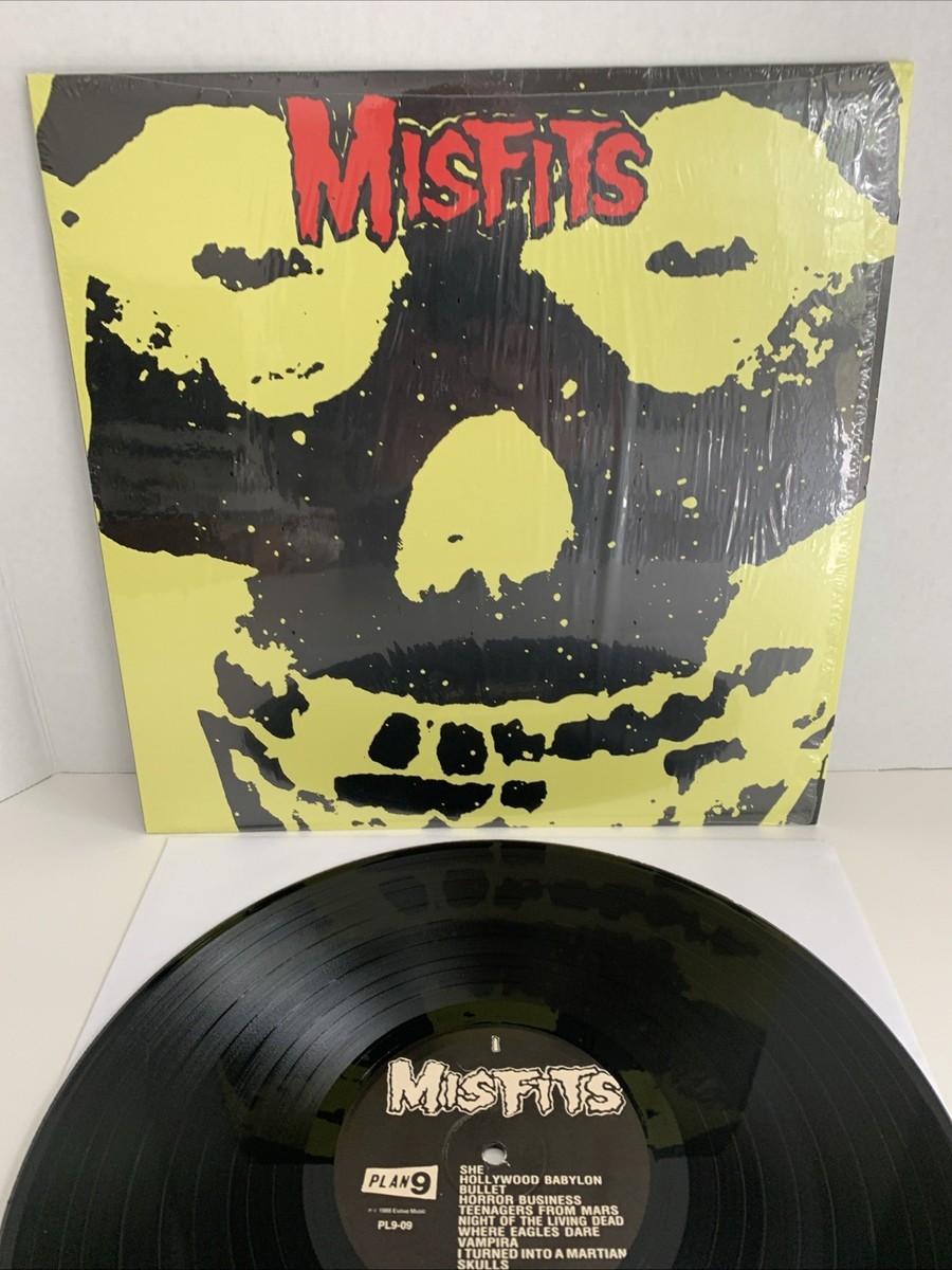 ミスフィッツ Misfits LP vinyl PL9-09 Misfits - LP - Plan 9 / Caroline Records - PL9-09 – ALL DAY RECORDS
