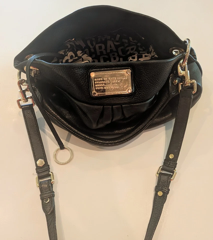 Marc Jacobs Workwear Black Leather bag Pre Owned Medium Length  - Image 4 of 4
