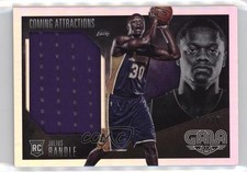 2014-15 Panini Gala Coming Attractions Relic 22/35 Julius Randle Rookie RC