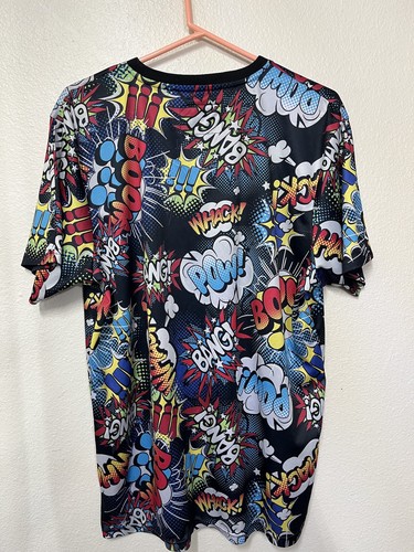 Oh Snap! Drill Clothing Co. Graphic T-Shirt Comic Expression Size XL - Picture 2 of 4