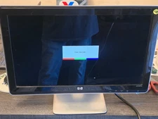 HP 2009M LCD Monitor With Power Cord - Small chip see 2nd Pic