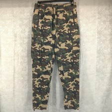 Dogg Supply Pants Mens Small Camo Cargo Joggers Drawstring Snoop Dogg Urban