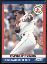 1991 Score 100 Superstars #99 Dwight Evans