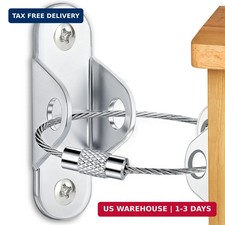 Furniture Anchors 10 Pack for Baby proofing and Furniture Wall Anchor, Wall Anch