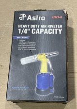 Astro PR14 Heavy Duty Air Riveter 1/4” Capacity New