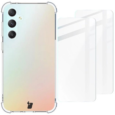 Handyhülle für Galaxy S23 FE Bizon Case Cover Futeral Hülle Tasche Transparent