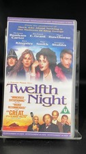 Twelfth Night VHS Video Tape