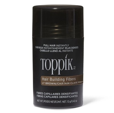 Toppik Light Brown Hair Building Fibers 12g / 0.42oz Instant Hair Concealer