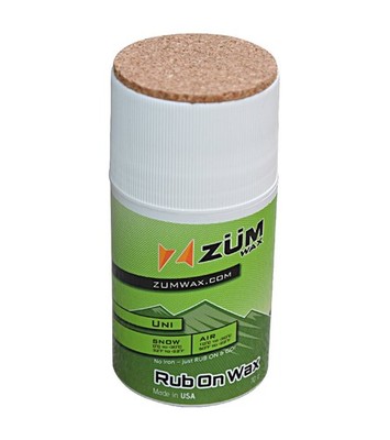 ZUMWax Rub-On Ski/Snowboard/Nordic/Cross-Country Wax 70g, UNIVERSAL, Easy cor...