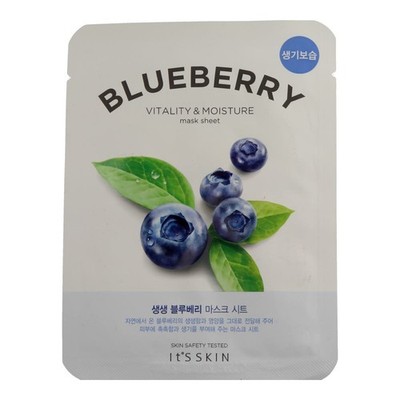 It's Skin The Fresh Mask Sheet Blueberry - Vitality & Moisture 21g