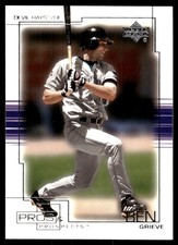 Ben Grieve 2001 Upper Deck Pros & Prospects #11 Devil Rays MLB READ FREE SHIP