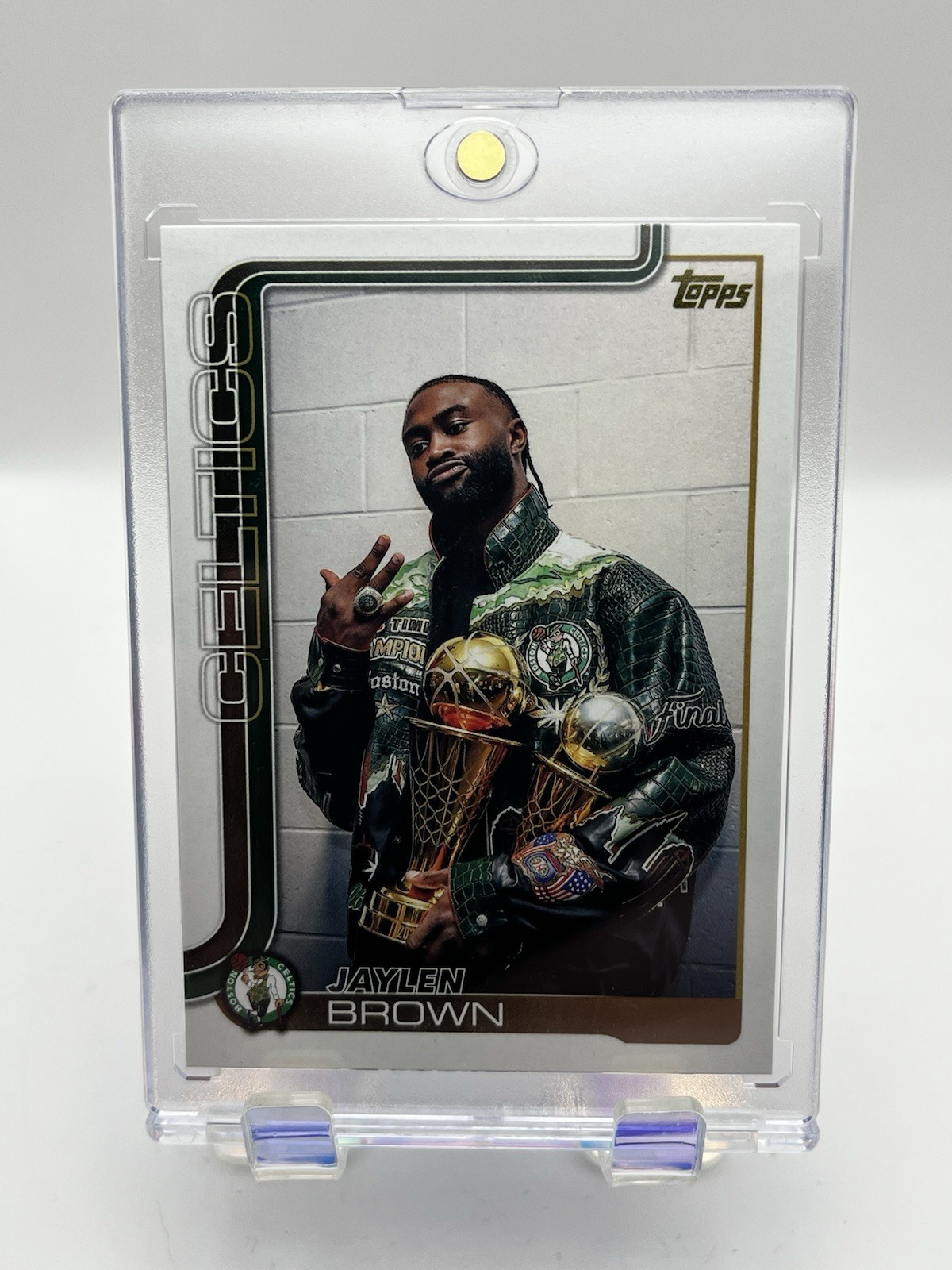 2025-26 TOPPS JAYLEN BROWN GOLDEN MIRROR VARIATION #2 SSP 💎