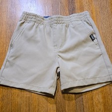 DKNY Kids 2T Tan Khaki Elastic Pull On Lightweight Shorts