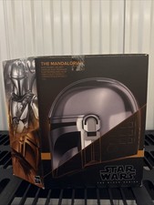 Hasbro Star Wars The Black Series The Mandalorian Premium Electronic Helmet...