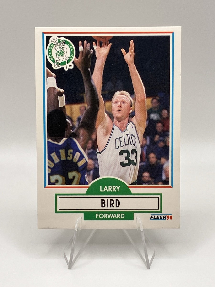 Larry Bird 1990 Fleer “00” Error Card Vintage Rare Excellent
