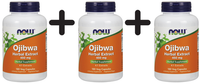 3 X Now Foods Ojibwa Herbal Extract, 450Mg - 180 Vcaps (296,11 Eur/Kg)