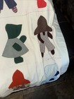 Vtg Sunbonnet Sue Crib Quilt Handmade 1970s Applique Lap Blanket Project 47x54 — photo 8