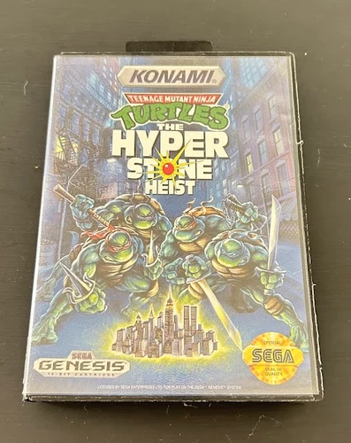 Teenage Mutant Ninja Turtles: The Hyperstone Heist (Genesis, 1992) No Manual