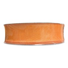 Member's Mark Wired Edge Premium Spring Ribbon, 1.5in Wide x 50yds Orange 