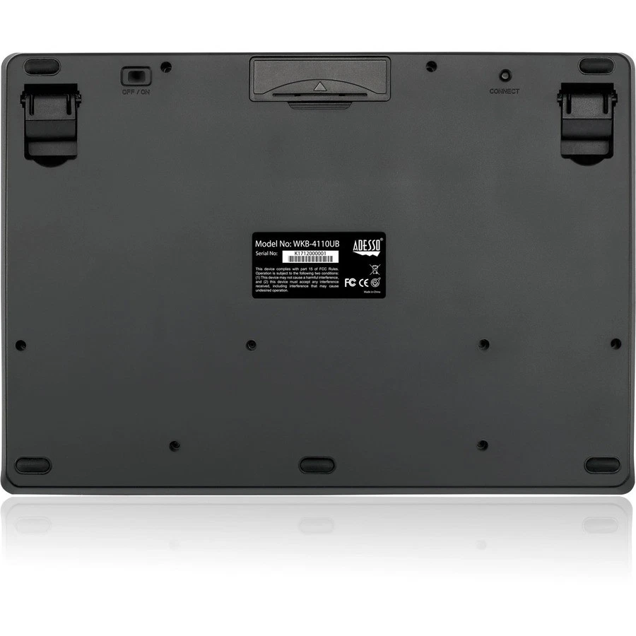 Adesso Wireless Mini Touchpad Keyboard (WKB4110UB) - Image 4 of 4