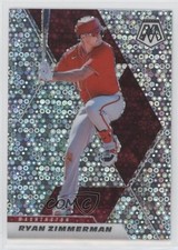 2021 Panini Mosaic Quick Pitch Silver Mosaic Prizm Ryan Zimmerman #183 10vb