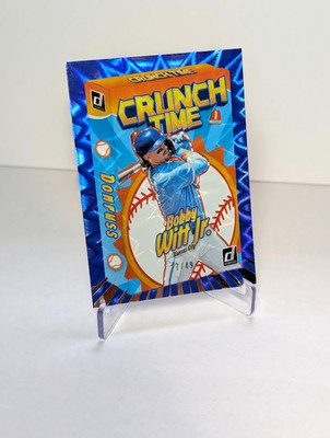 2026 Donruss Baseball Bobby Witt Jr. Crunch Time /49 Blue Xplosion #3 Royals